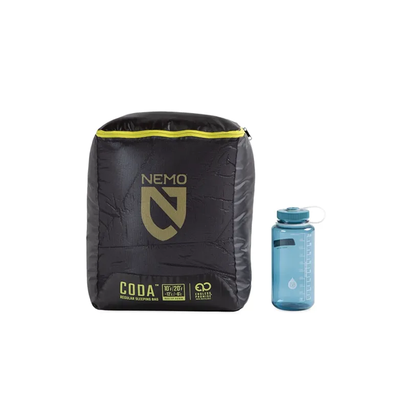 NEMO Coda 10/20 Short Mummy Sleeping Bag Goodnight Grey-3