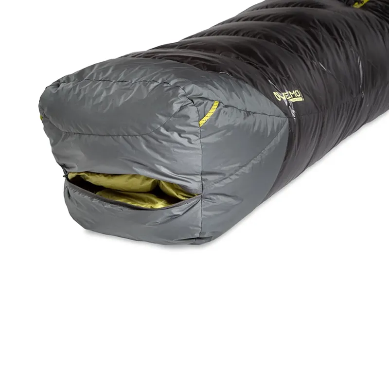 NEMO Coda 10/20 Short Mummy Sleeping Bag Goodnight Grey-4