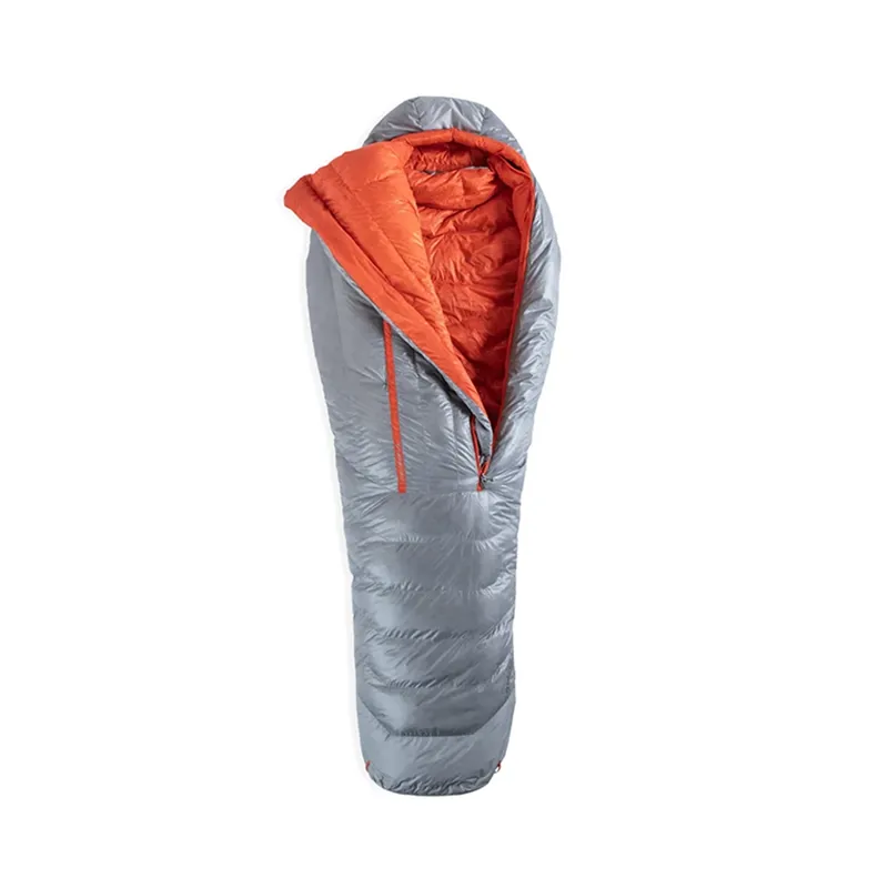 NEMO Coda 25/35 Long Mummy Sleeping Bag Titanium-1