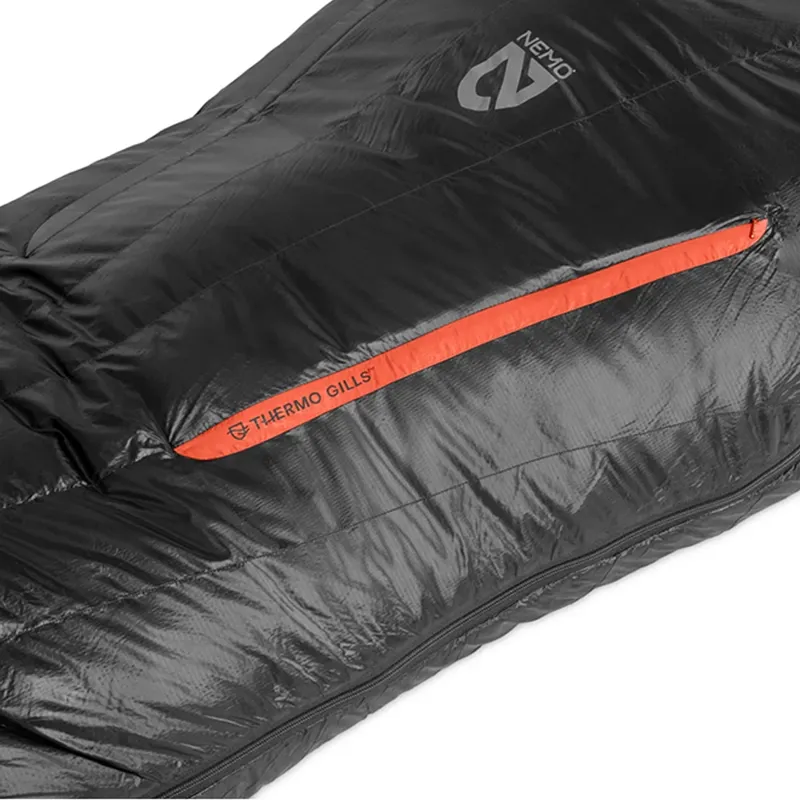 NEMO Riff Men's 15 Long Sleeping Bag Goodnight Grey-4