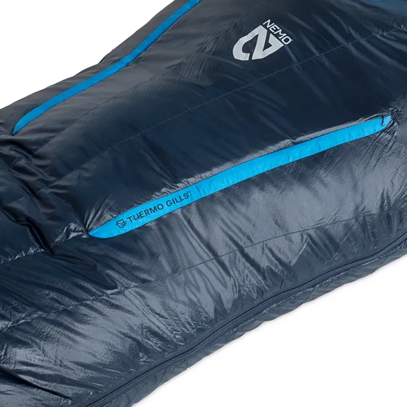 NEMO Riff Men's 30 Regular Spoon Sleeping Bag Stormy Night-4