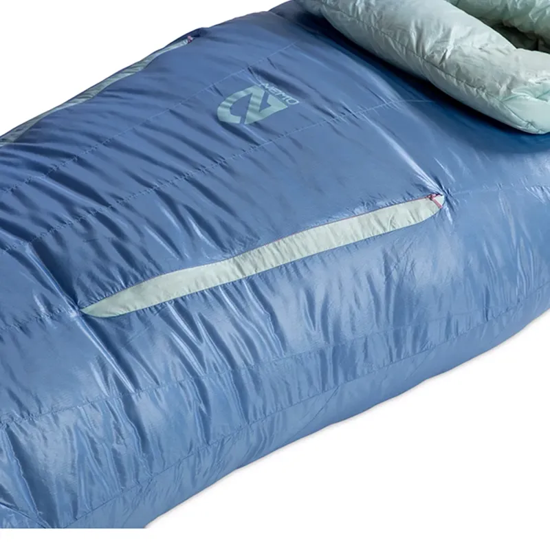 NEMO Riff Women's 30 Regular Sleeping Bag Azure-4