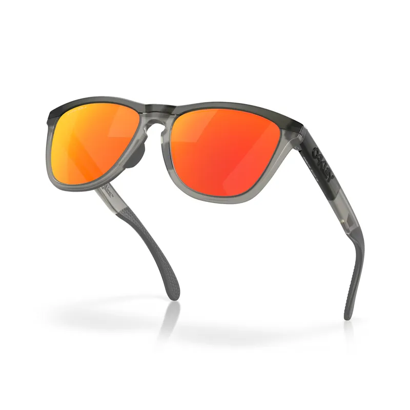 Oakley Frogskins Matte Grey Smoke/Grey Ink/Prizm Ruby-1