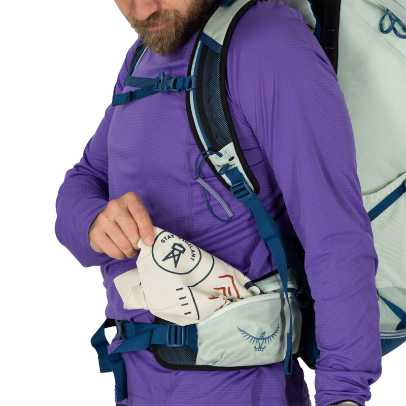 Osprey Men's Talon 26 Frosty Mint Green/Night Shift-9