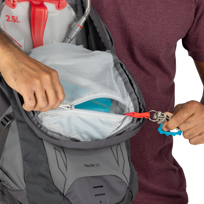 Osprey Men's Talon 26 Phantom Grey/Dark Charcoal-6