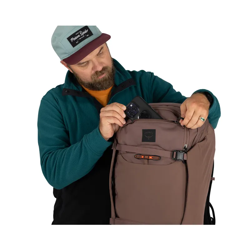 Osprey Metron 24 Pack Black/Anchor Blue-9