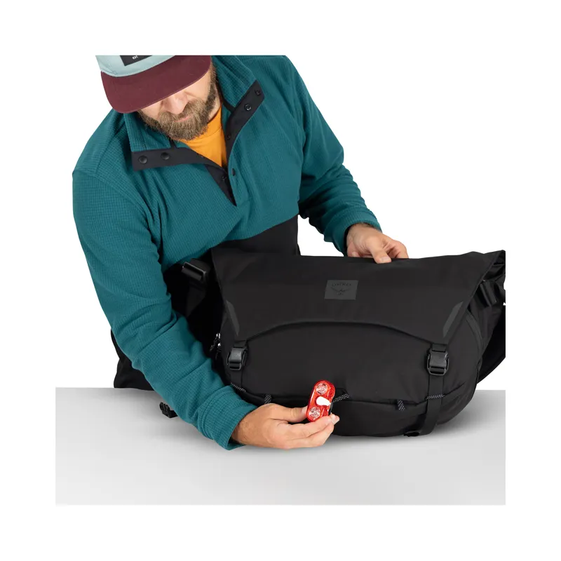 Osprey Metron 18 Messenger Black/Anchor Blue-5