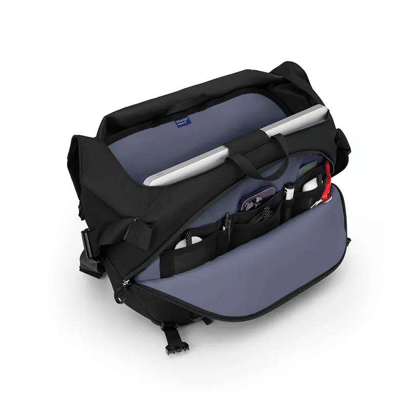 Osprey Metron 18 Messenger Black/Anchor Blue-1
