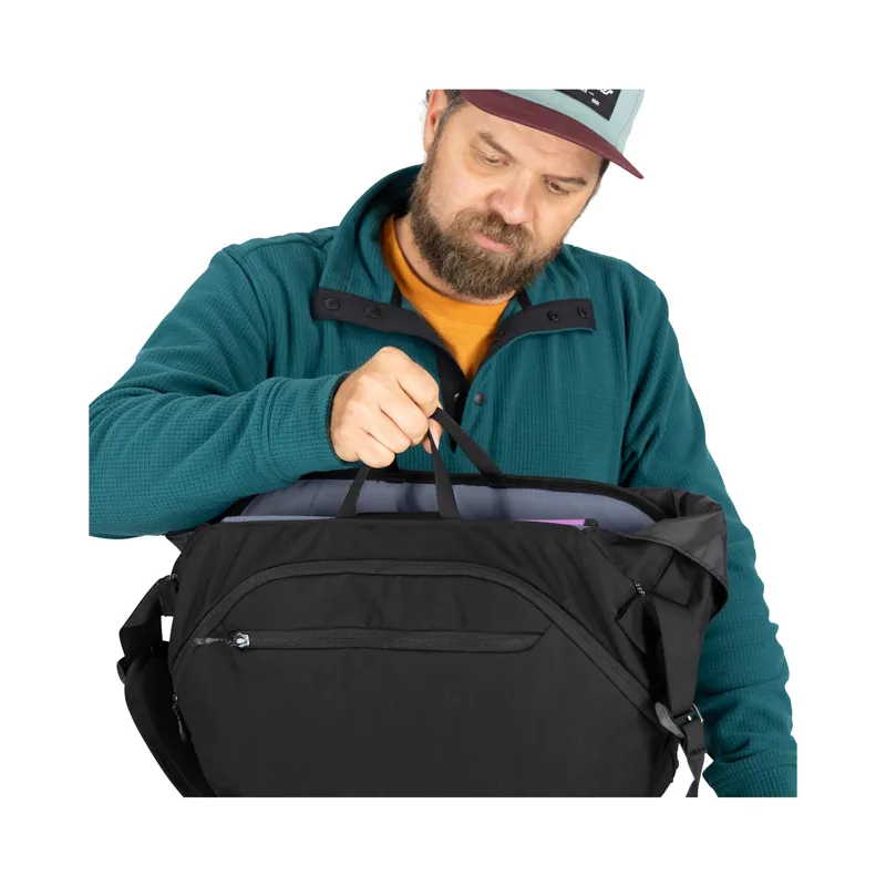 Osprey Metron 18 Messenger Black/Anchor Blue-10