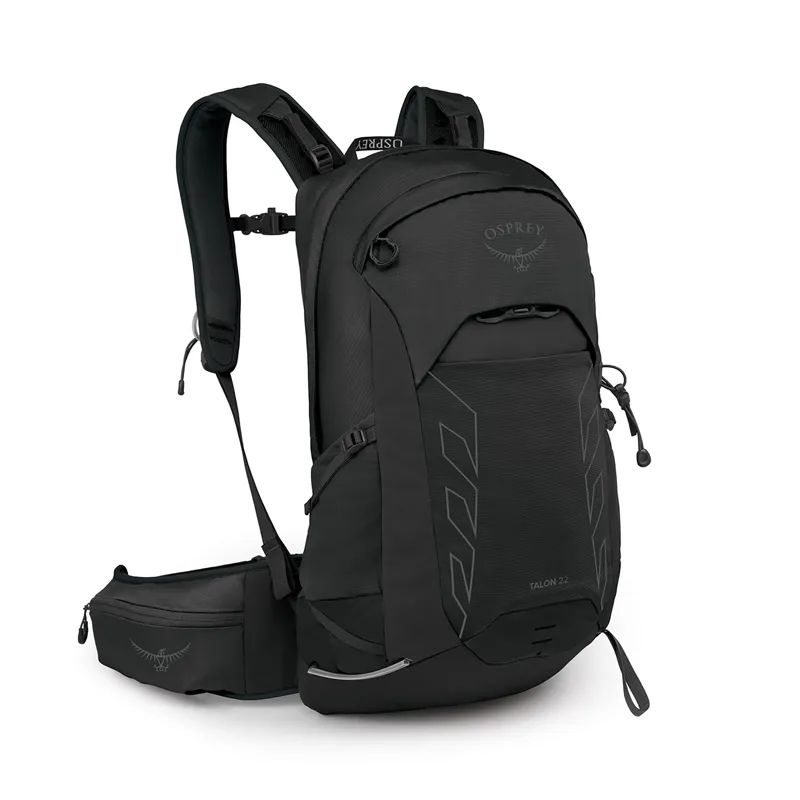 Osprey Men's Talon 22 Extended Fit Black/Coal Grey