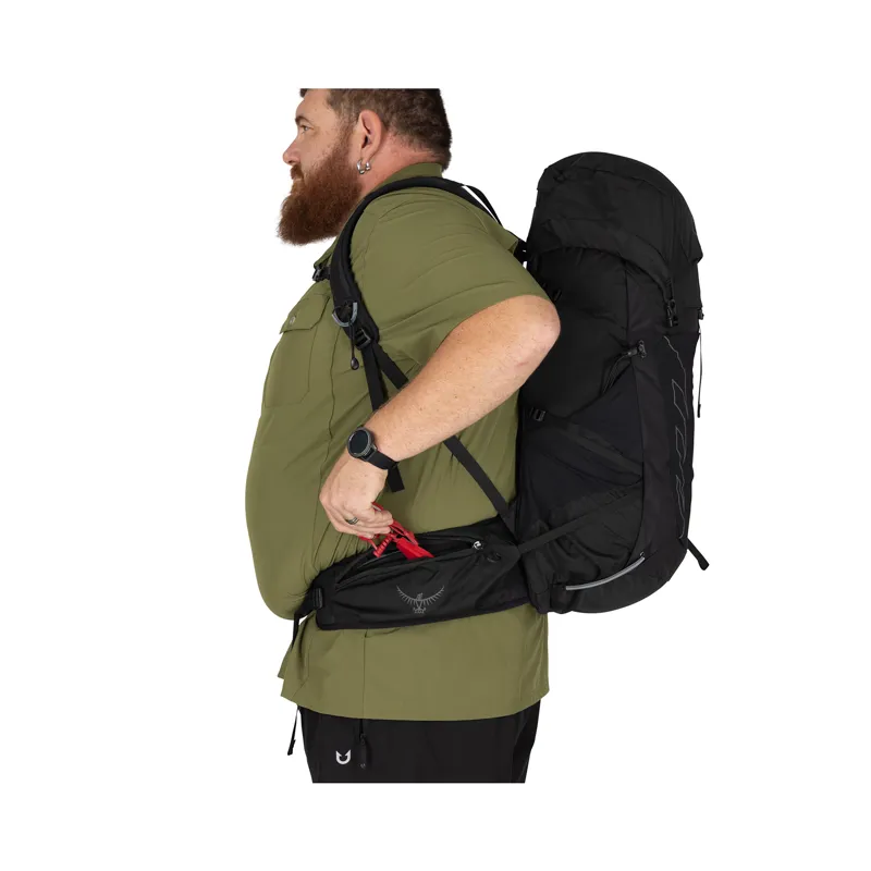 Osprey Men's Talon 33 Extended Fit Black/Coal Grey-3