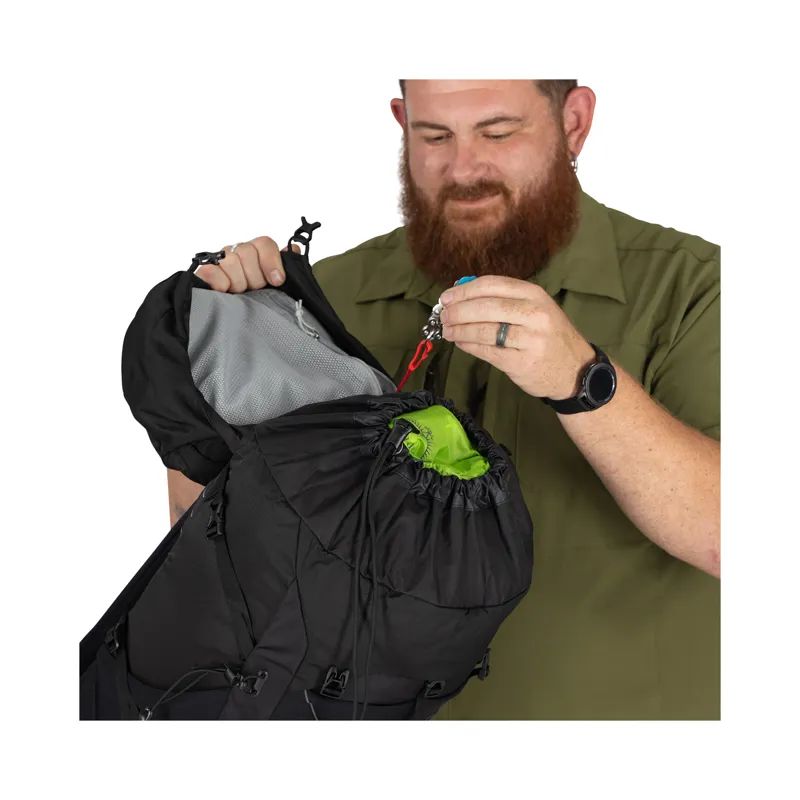 Osprey Men's Talon 33 Extended Fit Black/Coal Grey-9