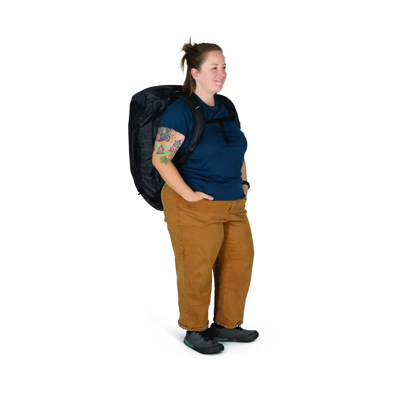 Osprey Transporter 65 Raven Black/Black-8