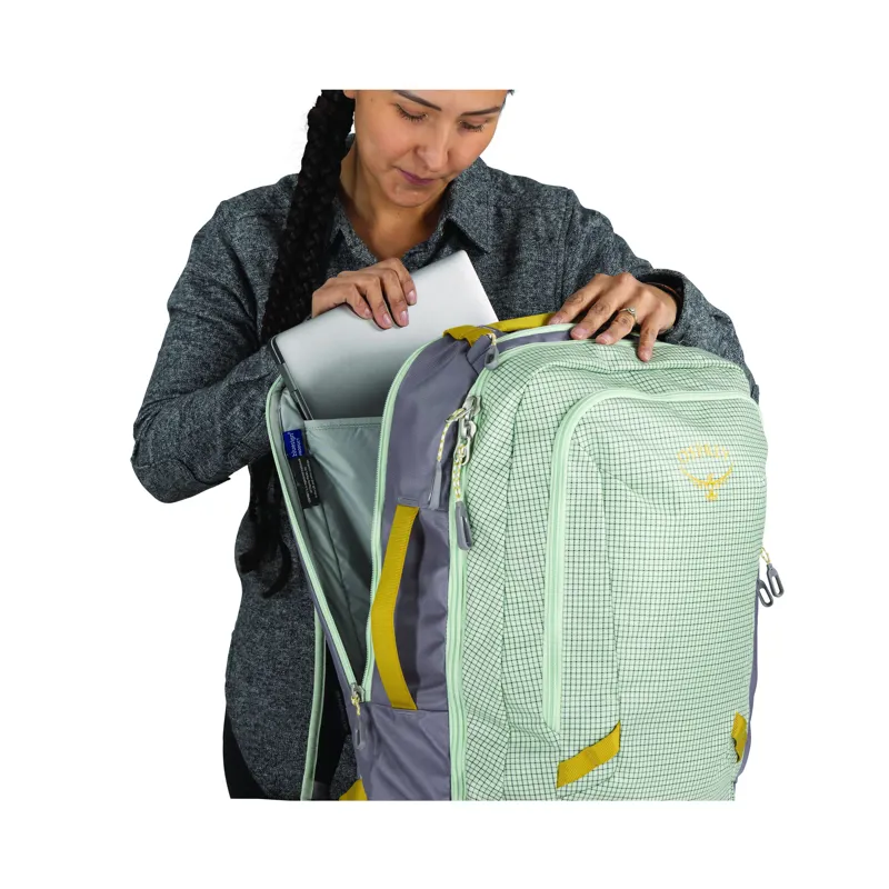 Osprey Transporter Travel Pack 36 Frosty Mint/Soundwave Grey-5