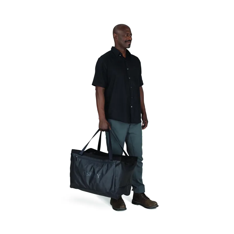 Osprey Transporter Gear Tote 60 Raven Black/Black-3