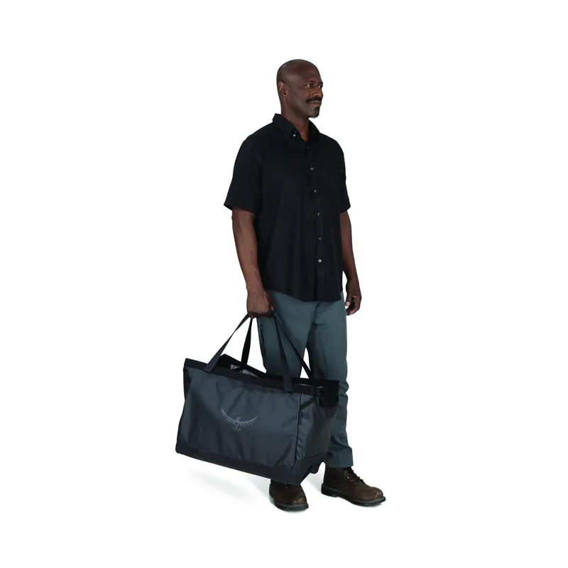 Osprey Transporter Gear Tote 60 Raven Black/Black-4