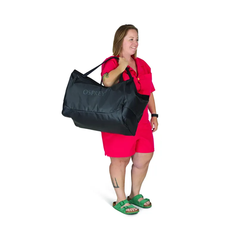 Osprey Transporter Gear Tote 60 Raven Black/Black-6
