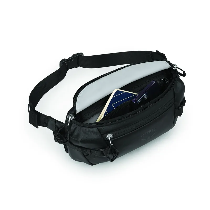 Osprey Transporter Waist Pack Raven Black/Black-2