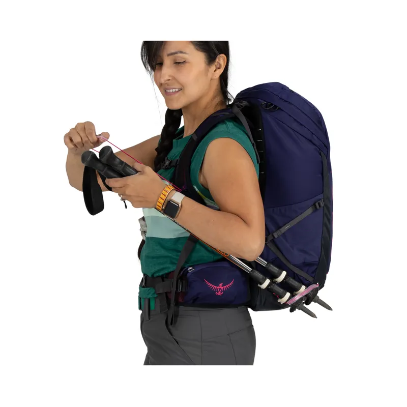 Osprey Women's Tempest 26 Deep Fig/Hotspot Pink-4