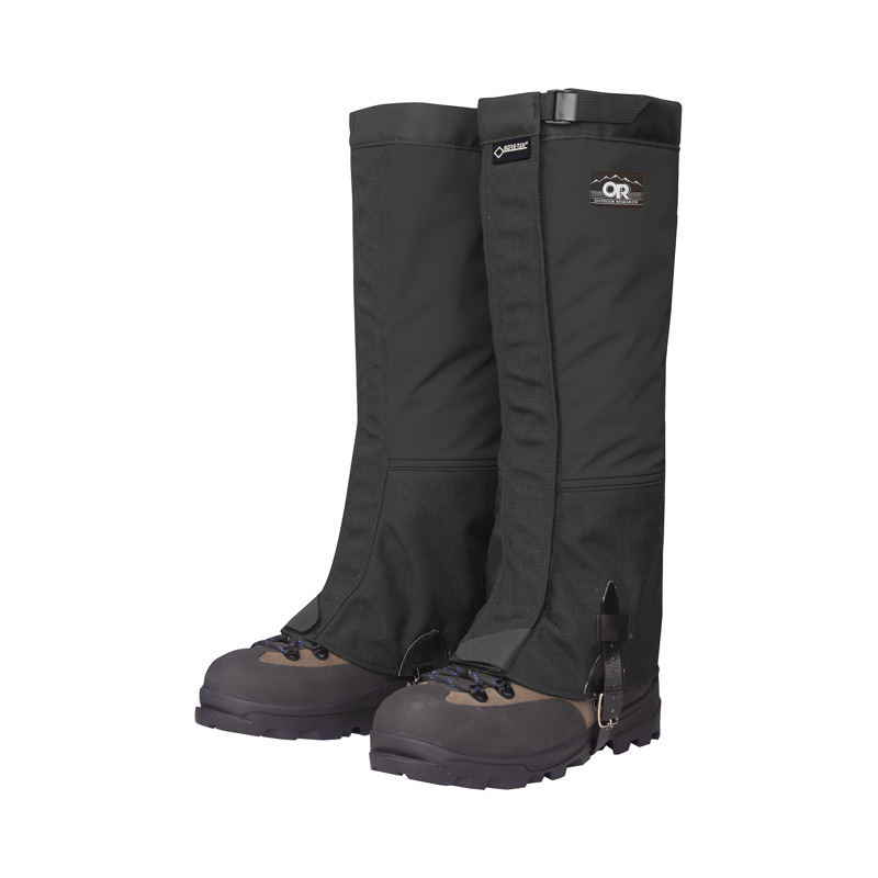 Outdoor Research Women's Crocodile Classic Gaiters Wide Black