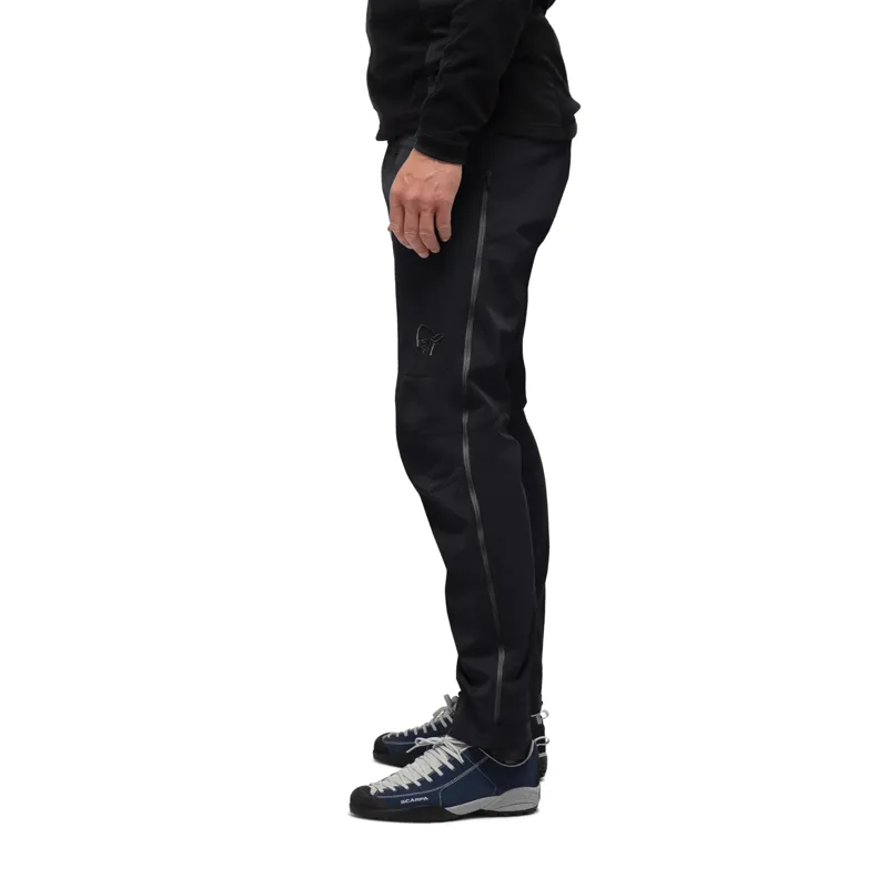 Norrona Men's Falketind Flex1 Heavy Duty Pants Caviar Black/Zip Grey-5