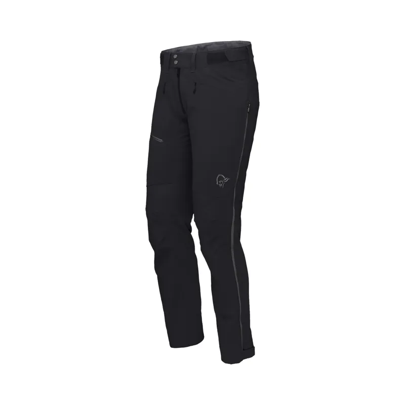 Norrona Men's Falketind Flex1 Heavy Duty Pants Caviar Black/Zip Grey-2