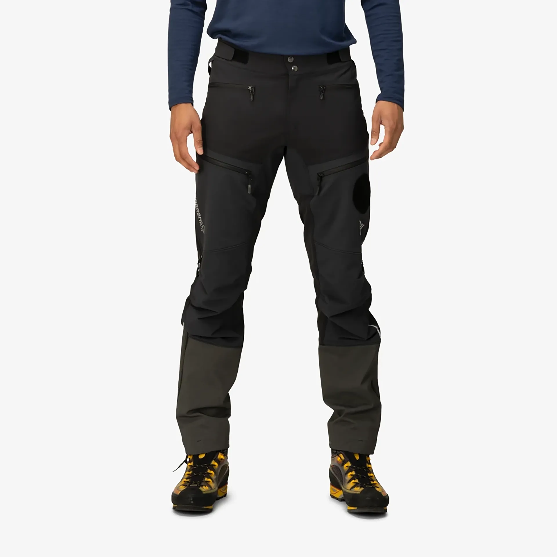 Norrona Men's Trollveggen Flex1 Rescue Trousers Caviar Black
