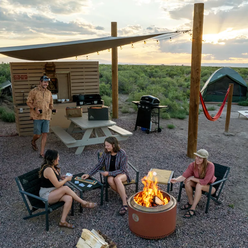 Kelty Rad-Arondack Table Black Fern-2