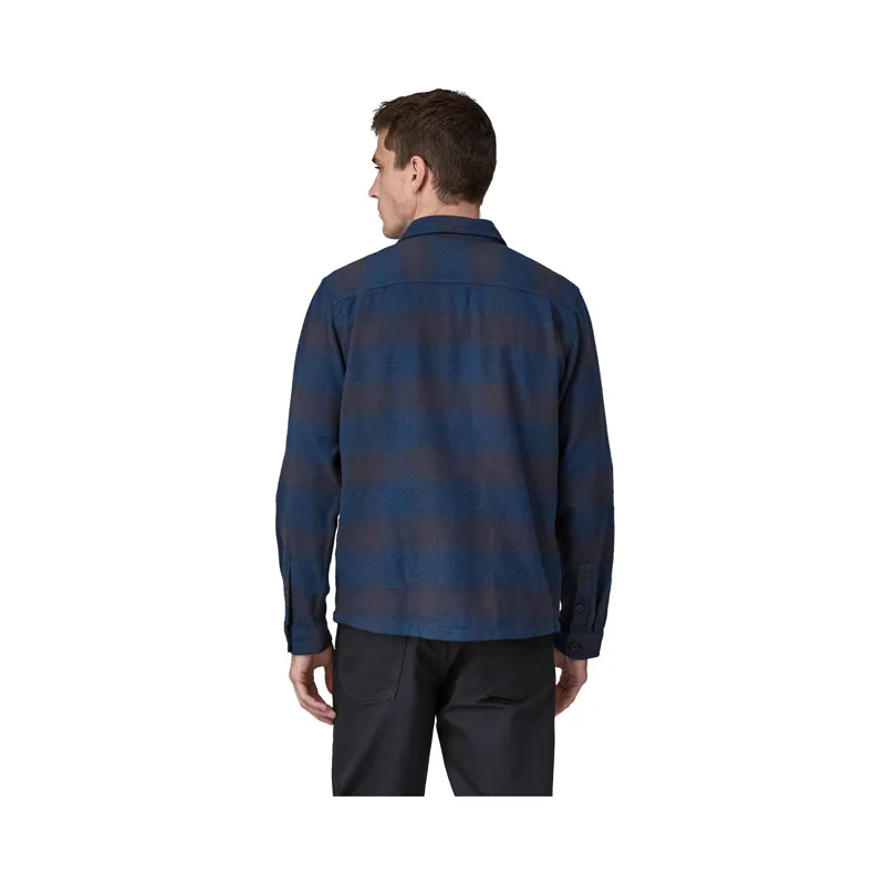 Patagonia Men's Fjord Flannel Shirt Cascade Tidepool Blue-2