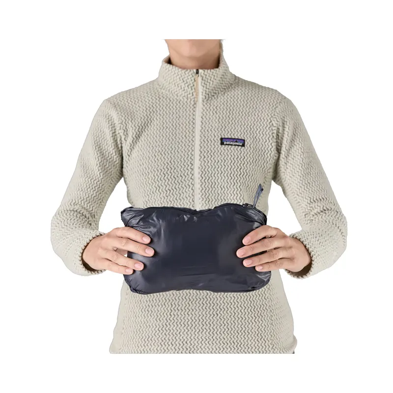 Patagonia Women's Micro Puff Hoodie Smolder Blue-1