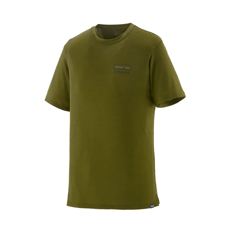 Patagonia Men's Capilene Cool Merino Blend Graphic Shirt FR S P Green