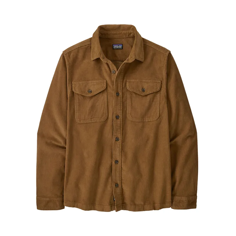 Patagonia Men's Corduroy Shirt Coriander Brown