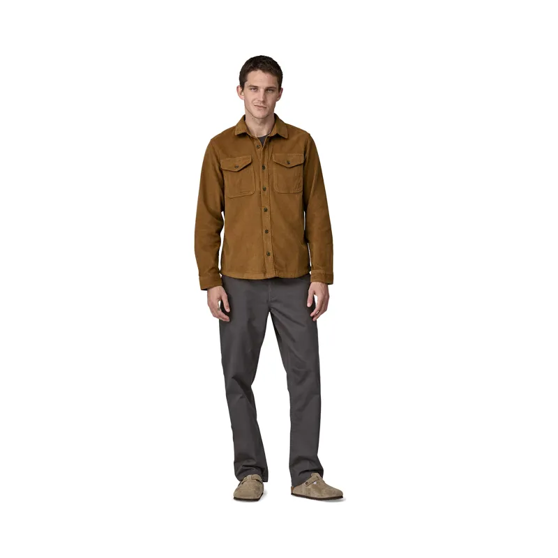 Patagonia Men's Corduroy Shirt Coriander Brown-2