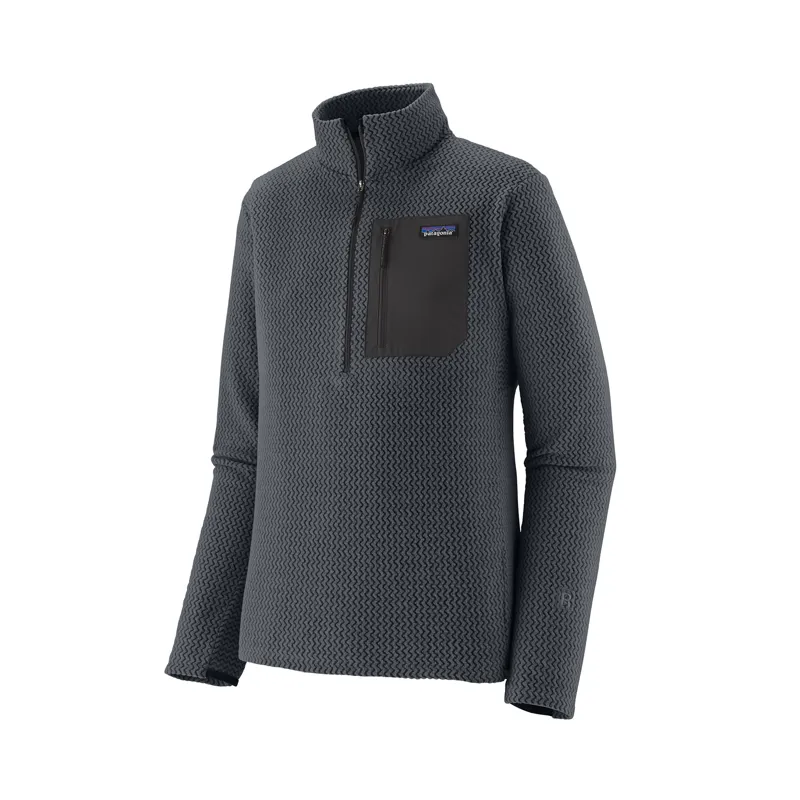 Patagonia Men's R1 Air Zip Neck Fleece Smolder Blue
