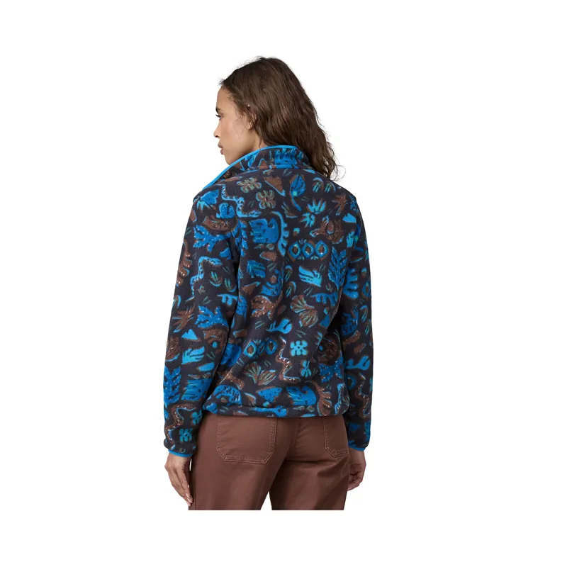 Patagonia Women's Lightweight Synchilla Snap-T Pullover Barnacle Blue-3
