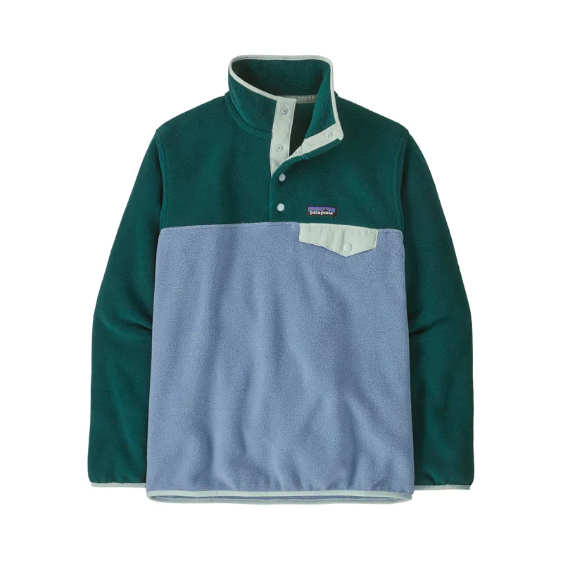 Patagonia Women's Lightweight Synchilla Snap-T Pullover Barnacle Blue