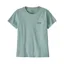 Patagonia Women's P-6 Logo Responsibili-Tee P6 Outline Virtually Blue