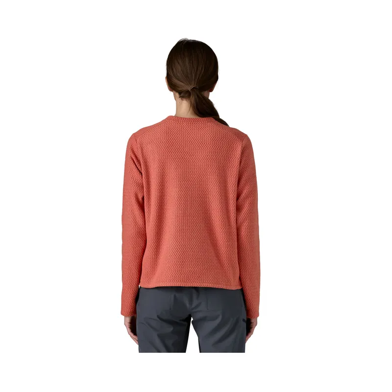 Patagonia Women's R1 Air Crew Fleece Ellwood Green-3