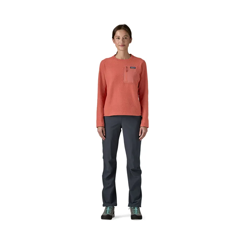 Patagonia Women's R1 Air Crew Fleece Ellwood Green-2
