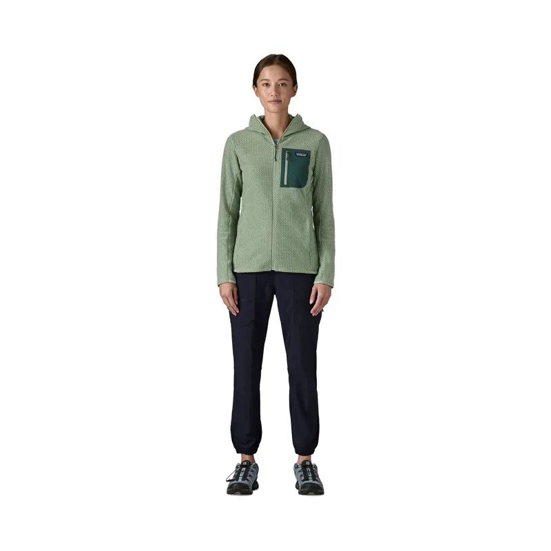Patagonia Women's R1 Air Full Zip Hoodie Ellwood Green-3
