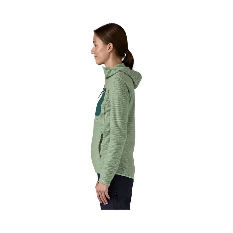 Patagonia Women's R1 Air Full Zip Hoodie Smolder Blue-4