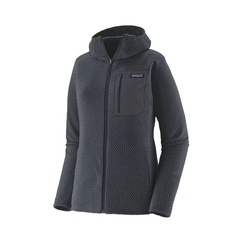 Patagonia Women's R1 Air Full Zip Hoodie Smolder Blue