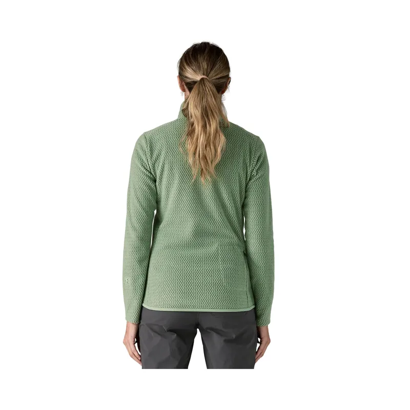 Patagonia Women's R1 Air Zip Neck Fleece Ellwood Green-3