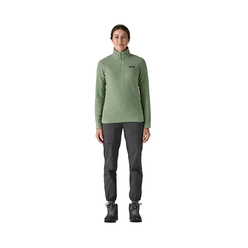 Patagonia Women's R1 Air Zip Neck Fleece Ellwood Green-2
