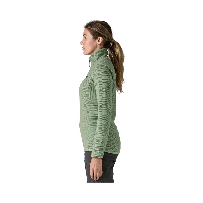 Patagonia Women's R1 Air Zip Neck Fleece Ellwood Green-1