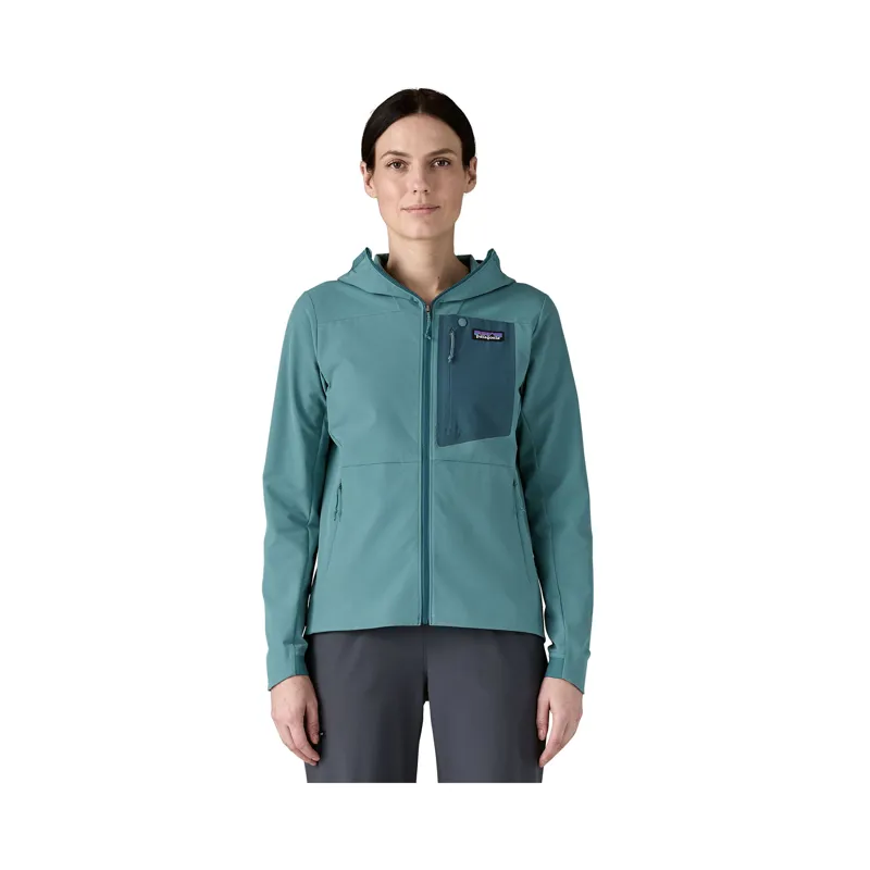 Patagonia Women's R1 CrossStrata Hoodie Wetland Blue-2
