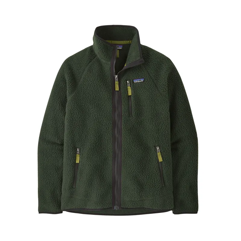 Patagonia Men's Retro Pile Fleece Jacket Old Growth Green