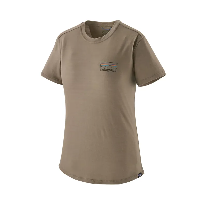 Patagonia Women's Capilene Cool Merino Blend Graphic Shirt FR Str Grey