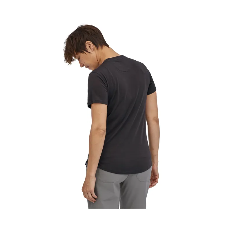 Patagonia Women's Capilene Cool Merino Blend Graphic Shirt HH Black-2