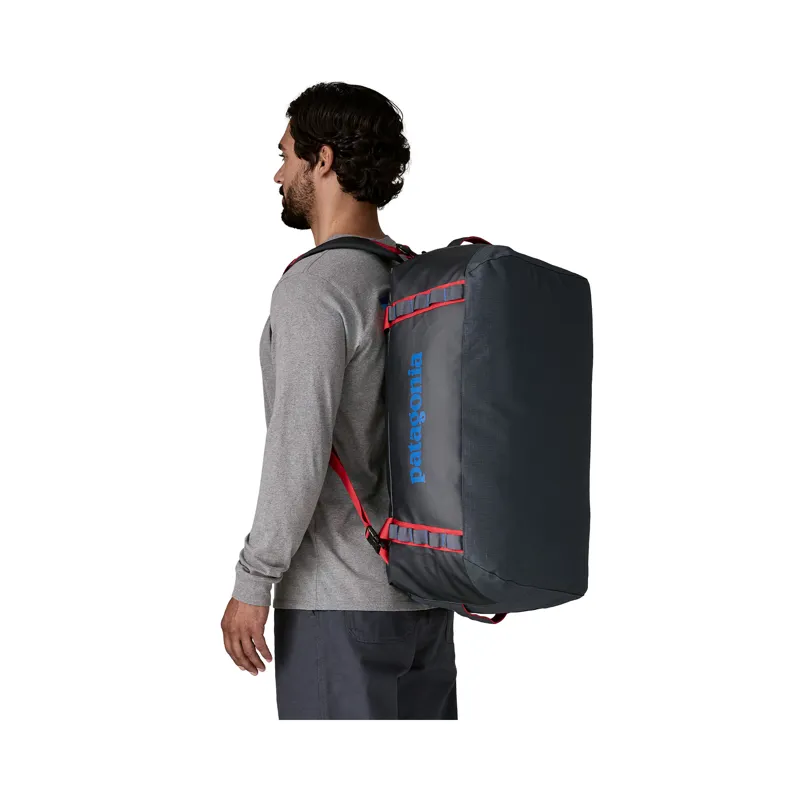 Patagonia Black Hole Duffel 55L Smolder Blue/Amanita Red-2
